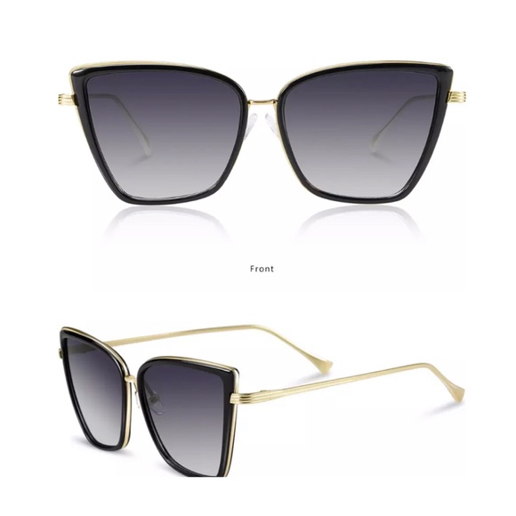 🆕 Oversized Cat Eye Sunglasses - Picture 3 of 5